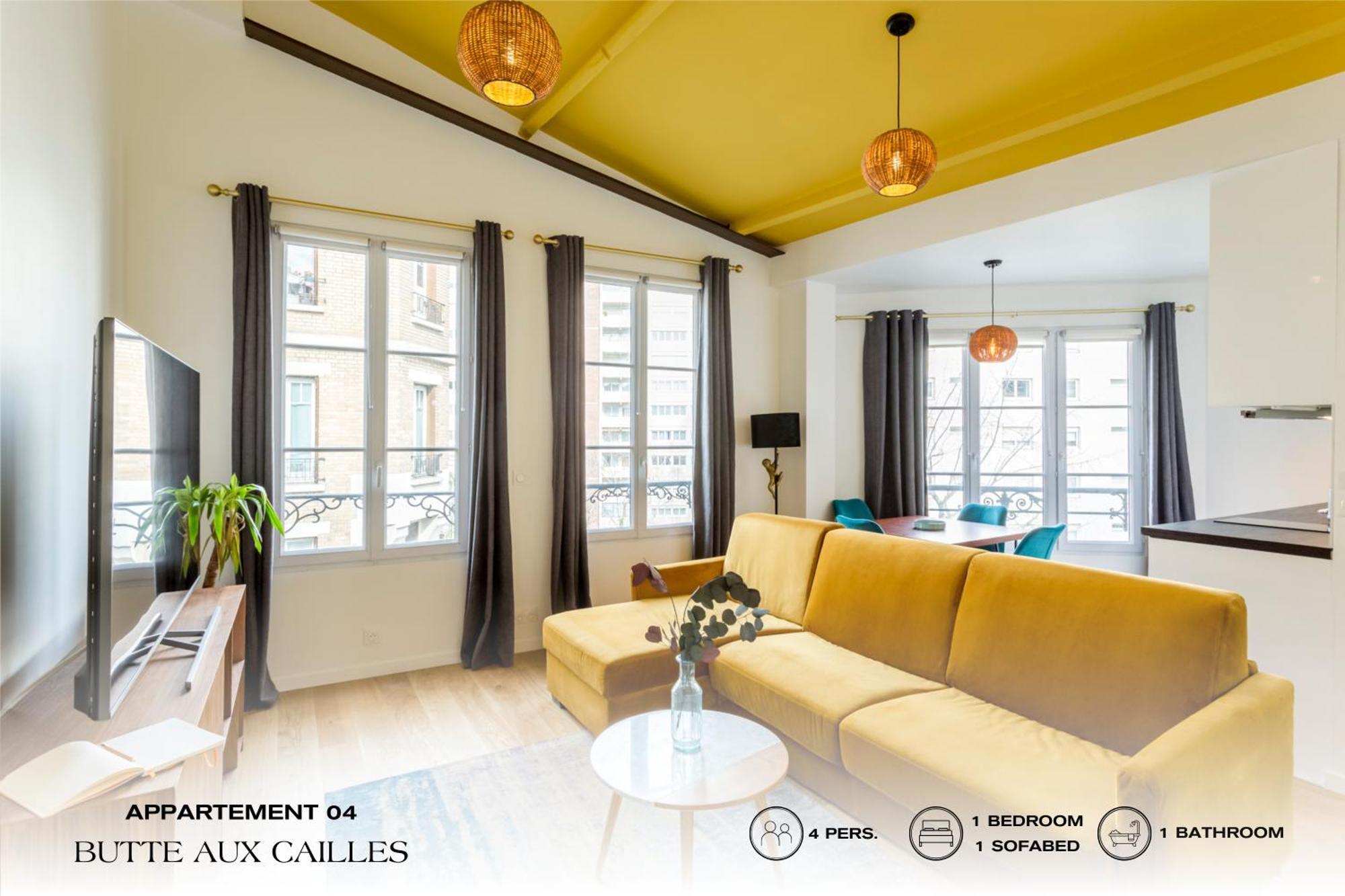 Апартаменты Beauquartier - Butte Aux Cailles I Париж Экстерьер фото