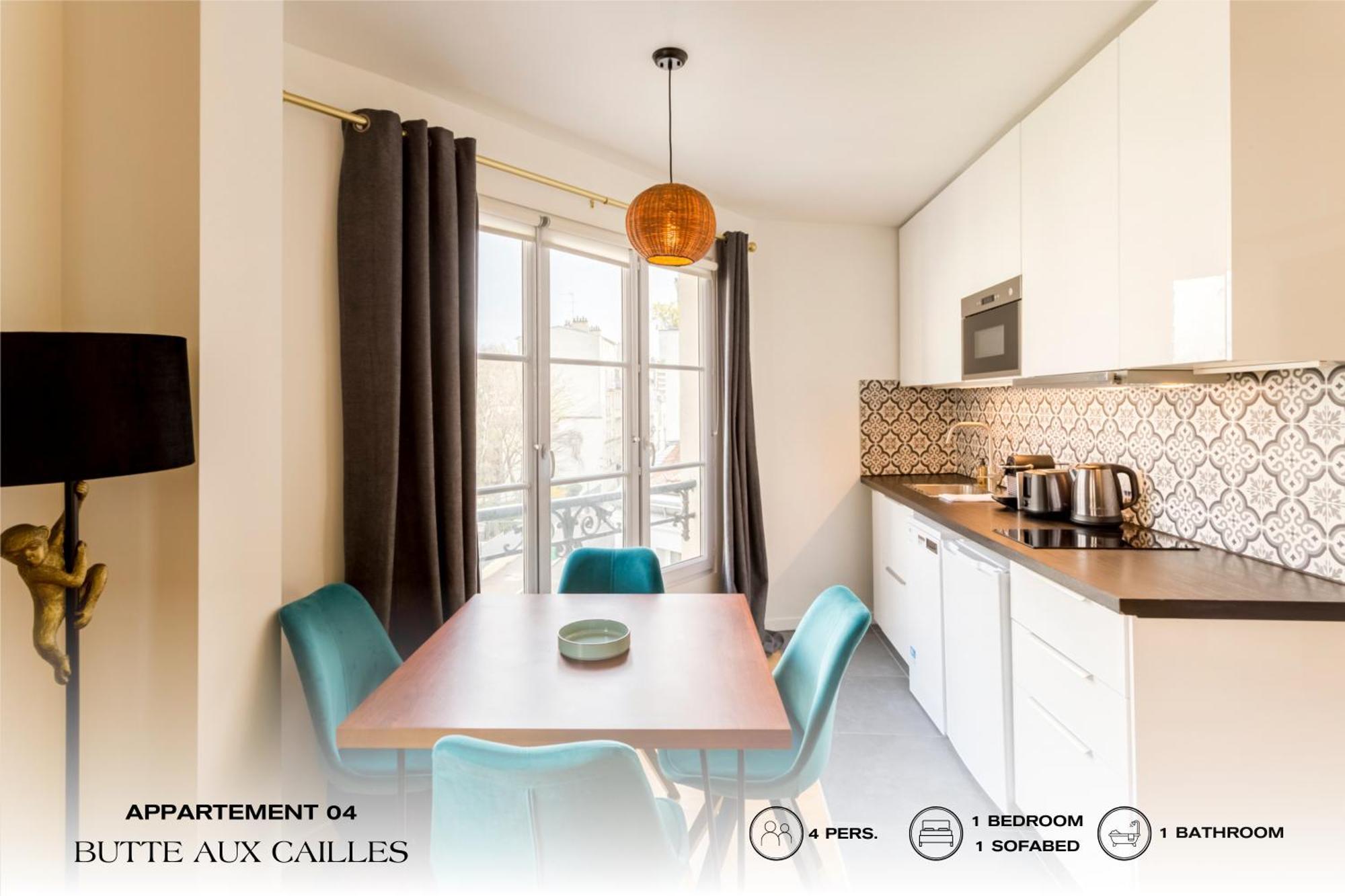 Апартаменты Beauquartier - Butte Aux Cailles I Париж Экстерьер фото