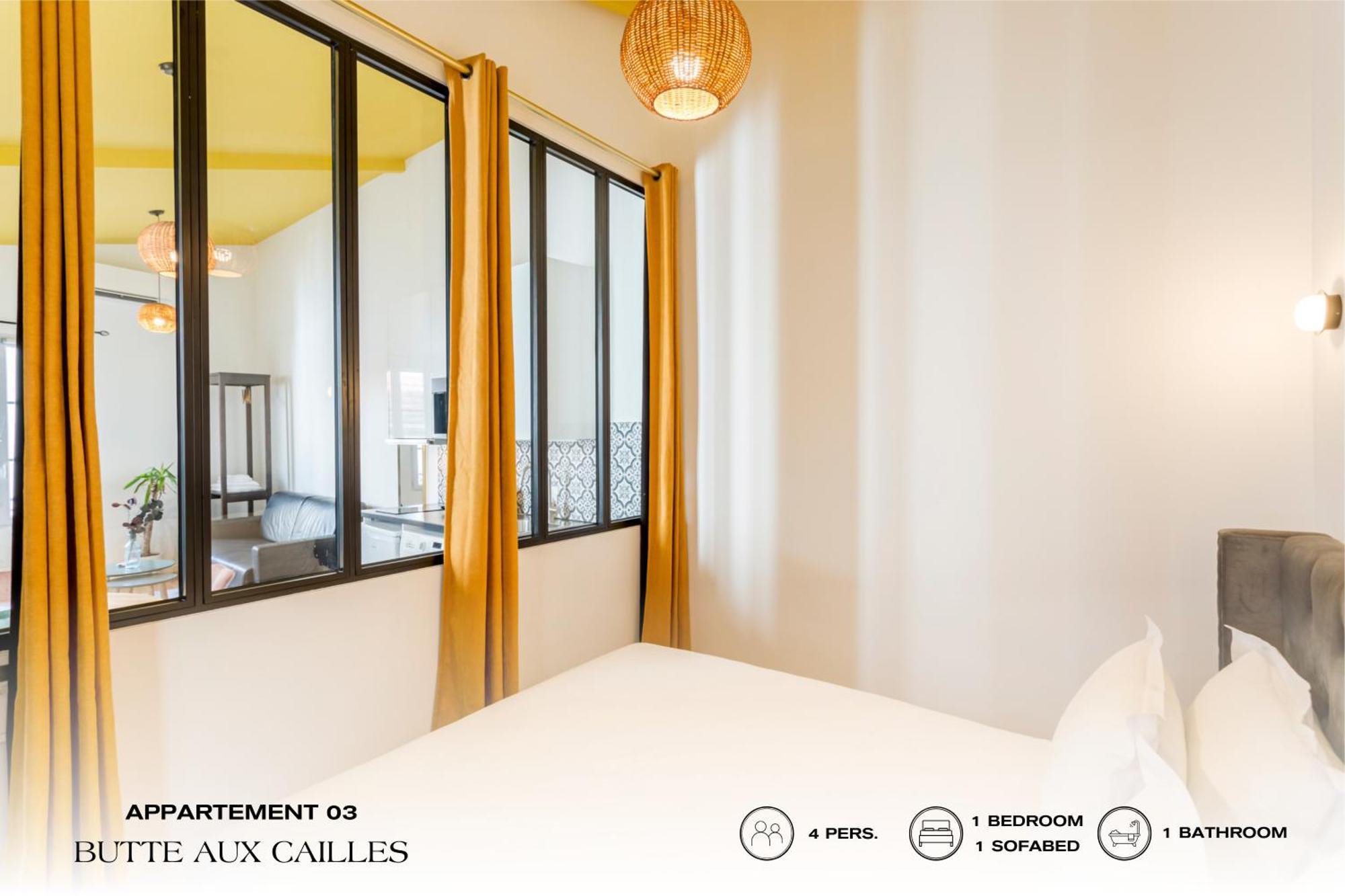 Апартаменты Beauquartier - Butte Aux Cailles I Париж Экстерьер фото