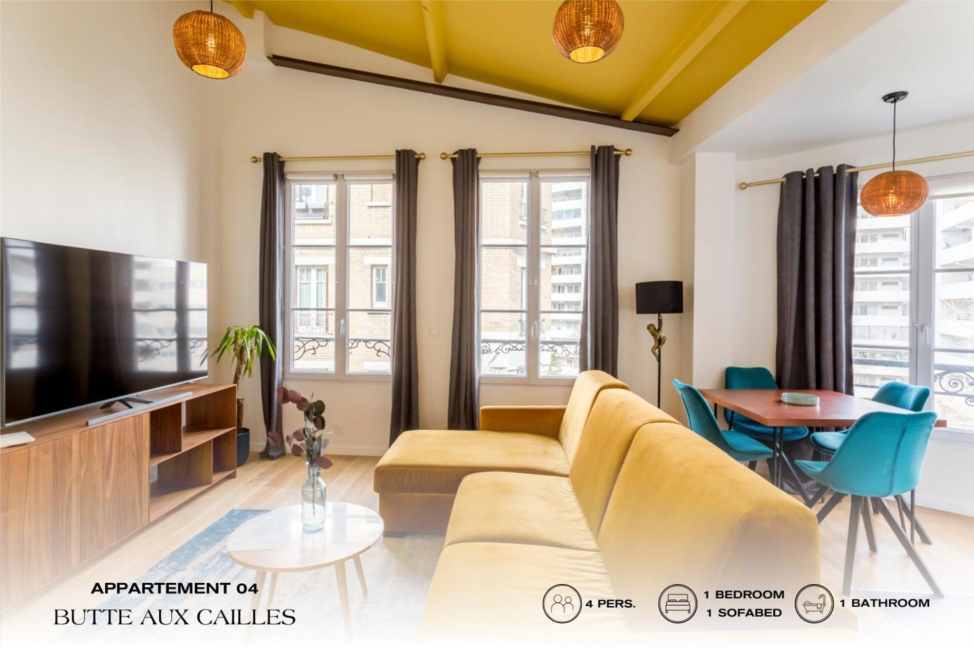 Апартаменты Beauquartier - Butte Aux Cailles I Париж Экстерьер фото