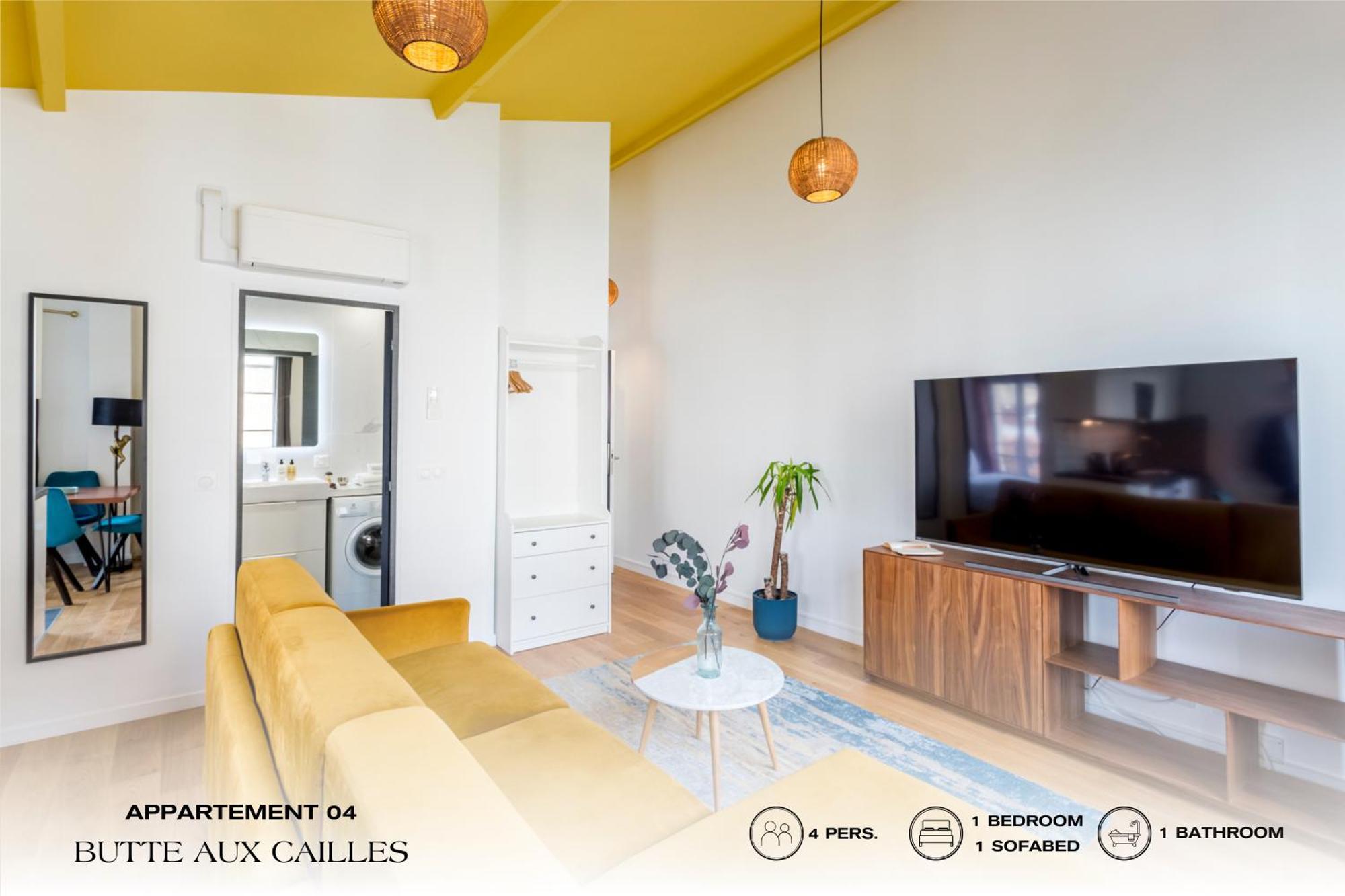 Апартаменты Beauquartier - Butte Aux Cailles I Париж Экстерьер фото