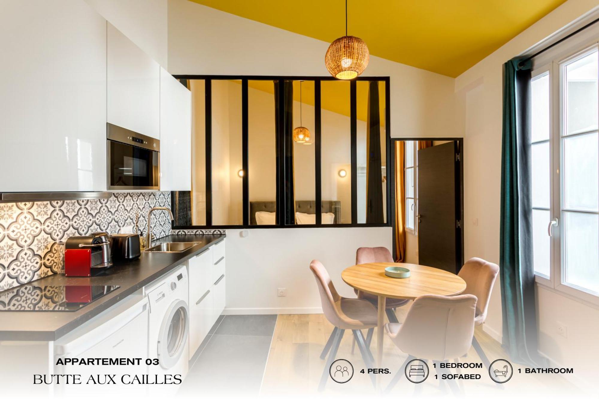Апартаменты Beauquartier - Butte Aux Cailles I Париж Экстерьер фото