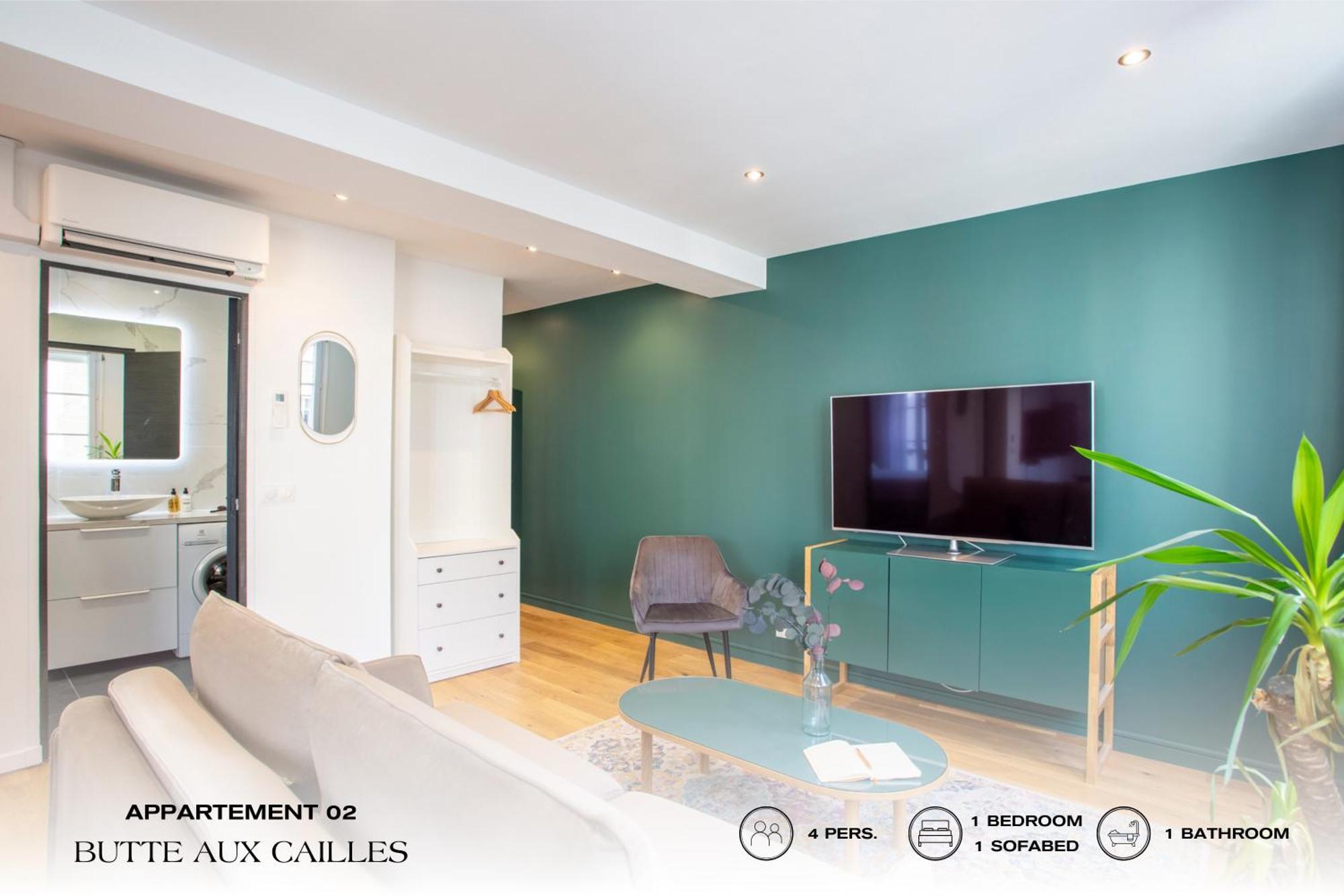 Апартаменты Beauquartier - Butte Aux Cailles I Париж Экстерьер фото