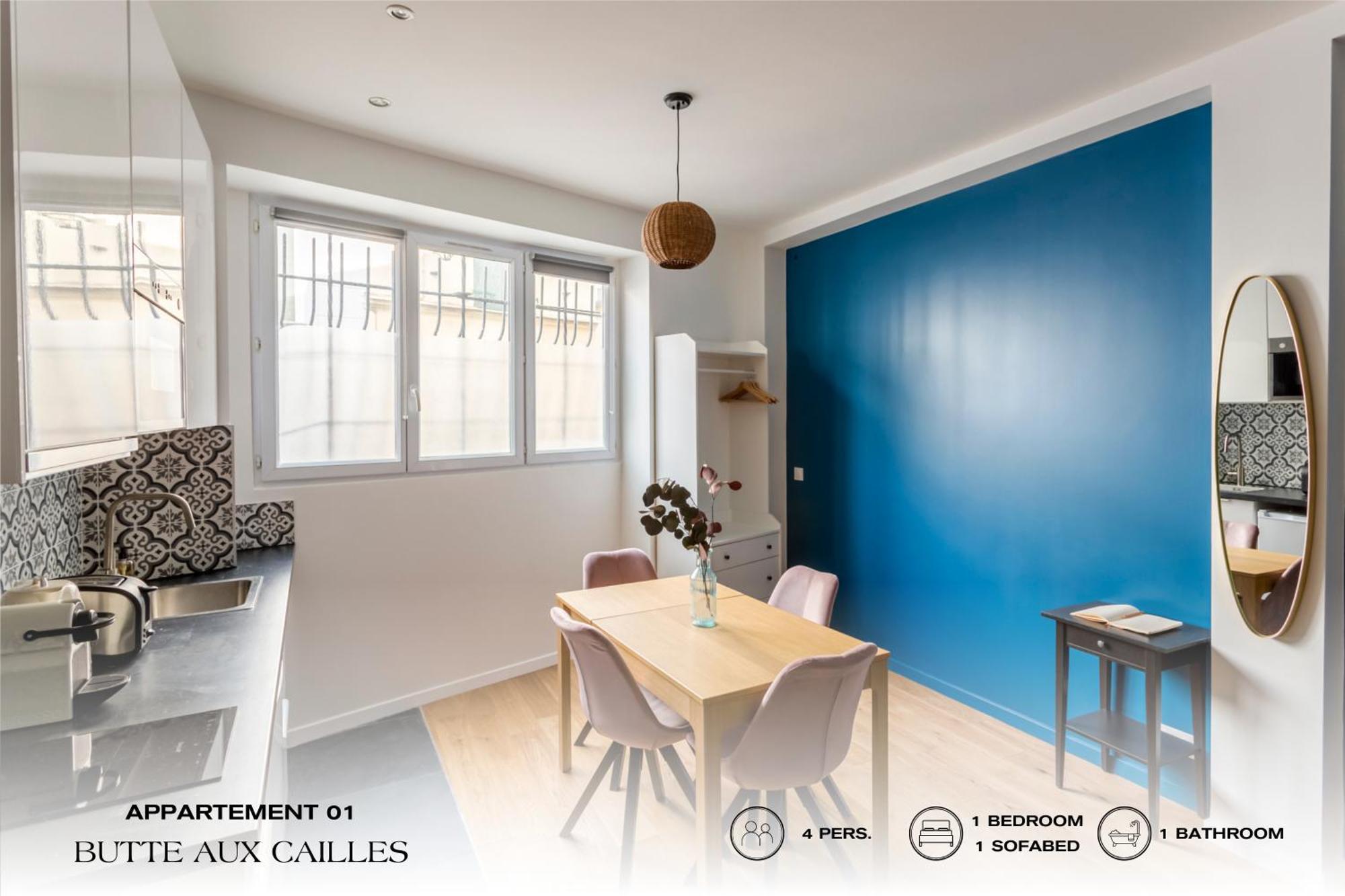 Апартаменты Beauquartier - Butte Aux Cailles I Париж Экстерьер фото